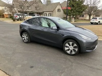Tesla Model Y Grey 2023 for Rent
