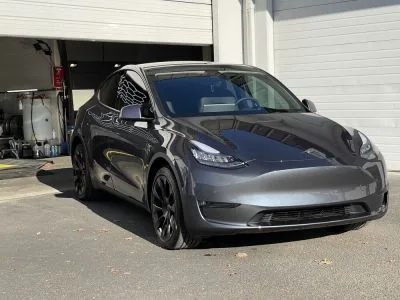 Tesla Model Y Grey for Rent