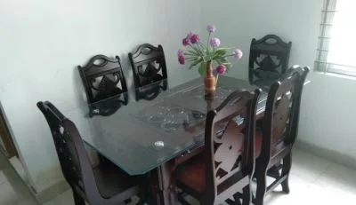 ডাইনিং টেবিল প্রজাপতি ডিজাইন 6 চেয়ার