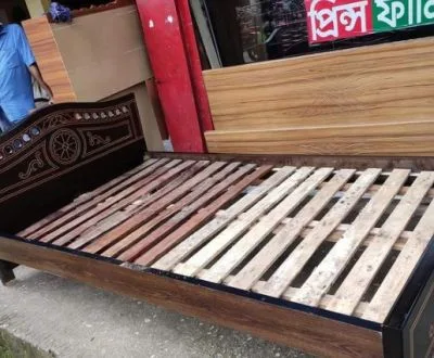 Semi bed double for guestroom