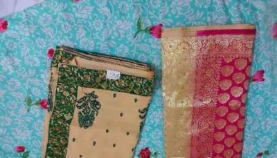 আমেরিকান কাতান শাড়ী