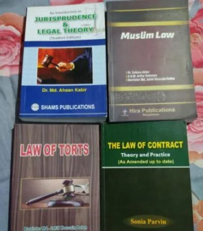 LLB Hon's ১ম বর্ষের বই