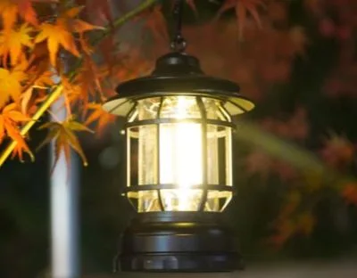 Portable Retro Camping Lamp