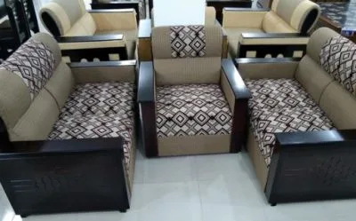 বক্স সোফা নিউ মডেল চ্যানেল কাপড়