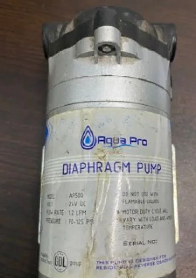 aqua pro diaphragm pump