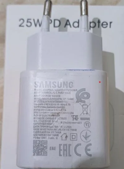 25W Samsung Supar Fast charging