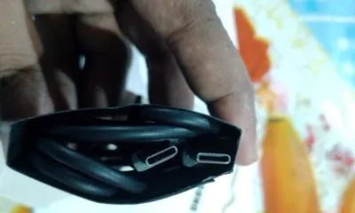 Samsung 25 Watt charger adapter and type c t cable