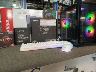 AMD RYZEN 3400G GAMING SUPER COMPUTER (NEW PC )