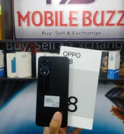 OPPO A18 4-128. (Used)