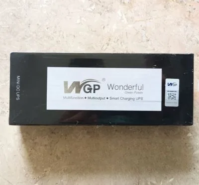 WGP Mini UPS for wifi router, Onu+Camera 8hrs backup With Warrenty