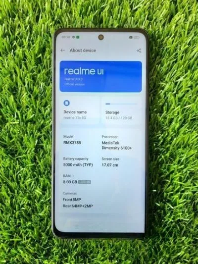 Realme 11X 5G (8/128) Sale (Used)