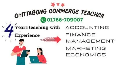 Commerce Teacher Chittagong (SSC & HSC)