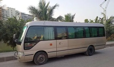 Toyota Coaster . 2011