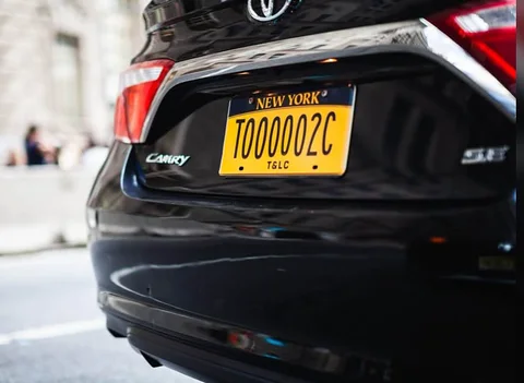 TLC plate car rent