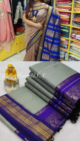 Cotton Gadwal Saree