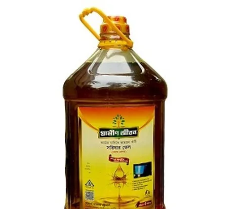গরুর ঘানিতে ভাঙ্গানো খাঁটি সরিষার তেল