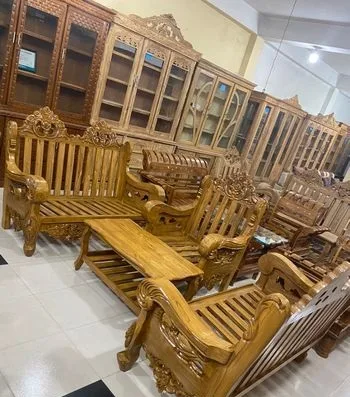 সেগুন কাঠের ভিক্টোরিয়া সোফা