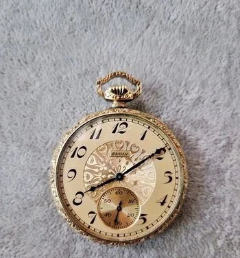 Gold ELGIN Pocket watch