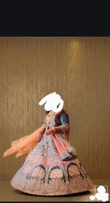 Velvet Bridal Lahenga