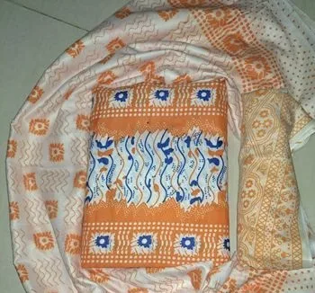 জয় পুরী প্রিন্ট থ্রি পিস