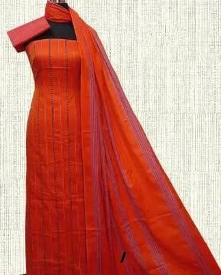 নতুন তাঁতের থ্রি পিস