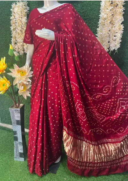 Bandhani Saree