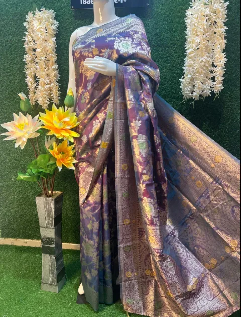 Organza banarsi Saree