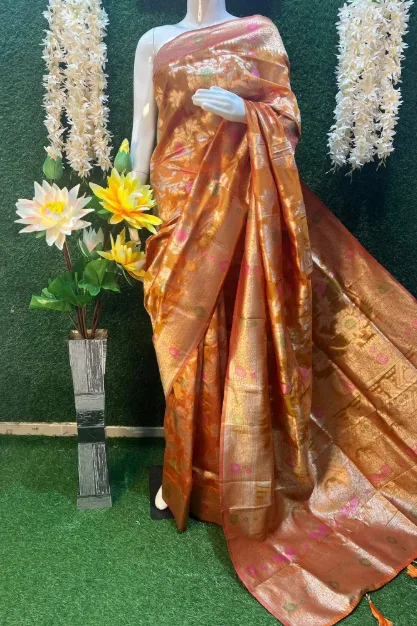 Organza banarsi Saree