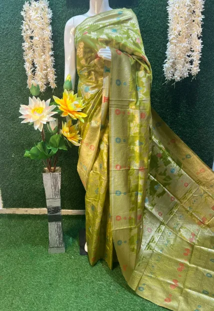 Organza banarsi Saree