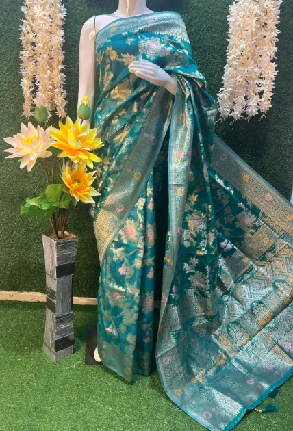 Organza banarsi Saree