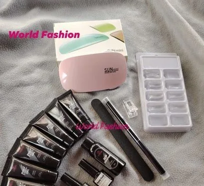 Polygel nail kit set