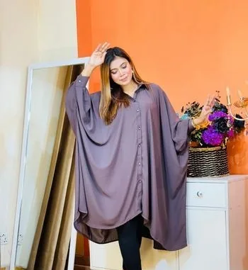 Ladies Kaftan Long Shirt