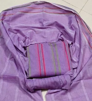 সুতি কাপড়ের তাঁতের থ্রি পিস