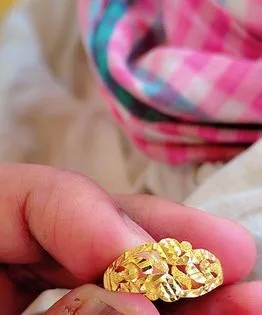 22k used gold