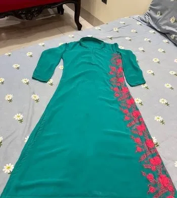 Jorjet embroidery kamiz