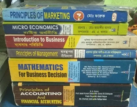 7 college account department books