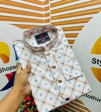 3D Digital Print Panjabi