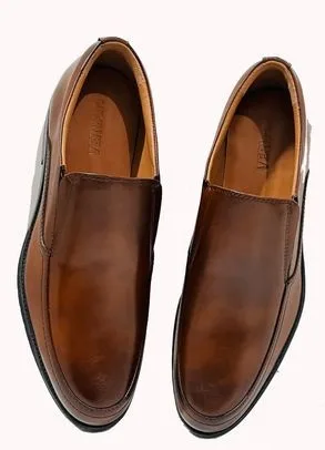 Cow Milled Genuine Leather Shoes