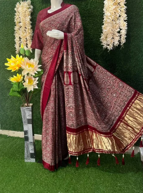Print Saree