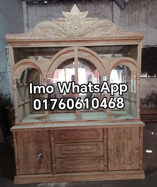 সেগুন কাঠের  ওয়াল সুকেস