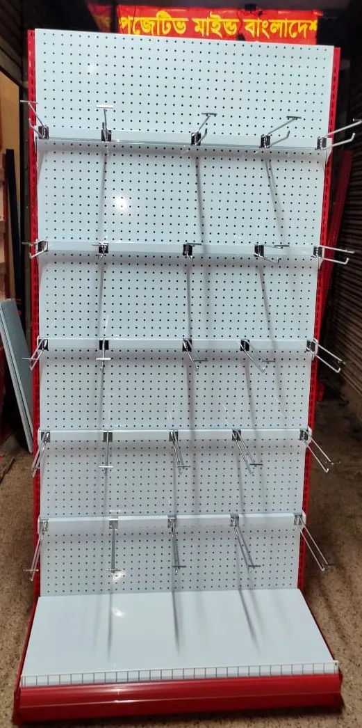 Hanging Rack / Hook System Display Gondola Rack (Stock Available)
