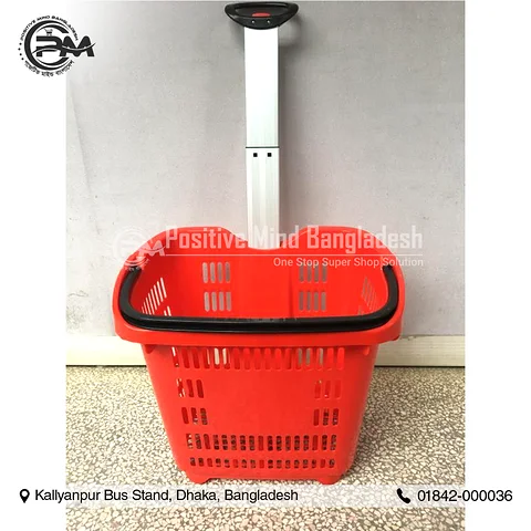 Imported European Style Plastic Trolley