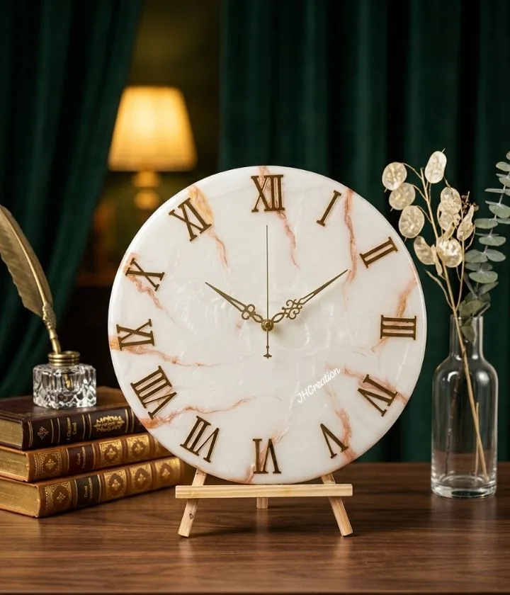 Epoxy Resin Wall Clock