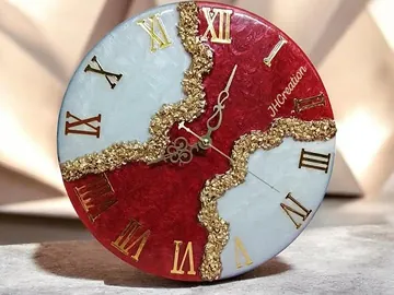 Epoxy Resin Wall Clock