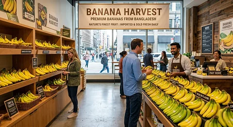 Fresh Sagor & Modona Bananas – Premium Quality, Bulk Available in the USA