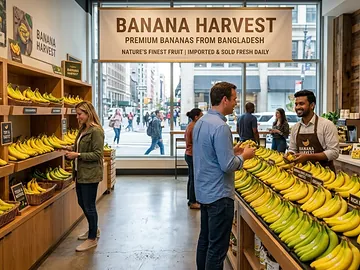 Fresh Sagor & Modona Bananas – Premium Quality, Bulk Available in the USA